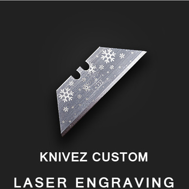 [Knivez Custom]  Winter is Coming - 레이저 인그레이빙