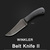  [Winkler] Belt Knife II Black Micarta 