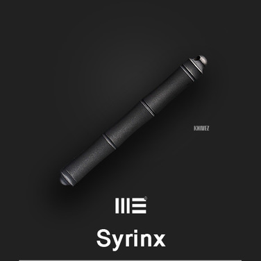 [WE KNIFE] Syrinx / Titanium Black
