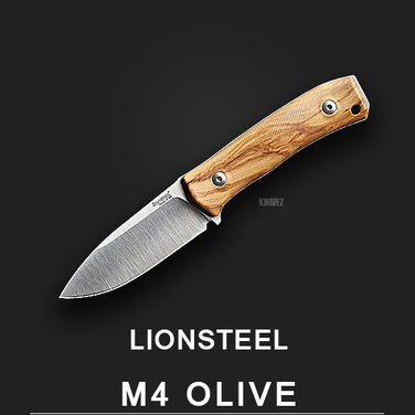  [Lionsteel] M4 / Olive wood.