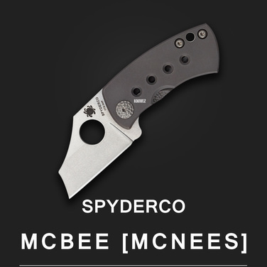  [Spyderco] Mcbee (Mcnees) 