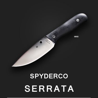 (선주문 3주) [Spyderco] Serrata