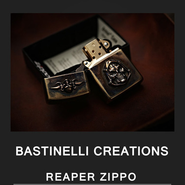  [Bastinelli Creations] Reaper Zippo ’Silver’ & ’Brass’.