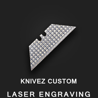 [Knivez Custom]  Skull.s - 레이저 인그레이빙